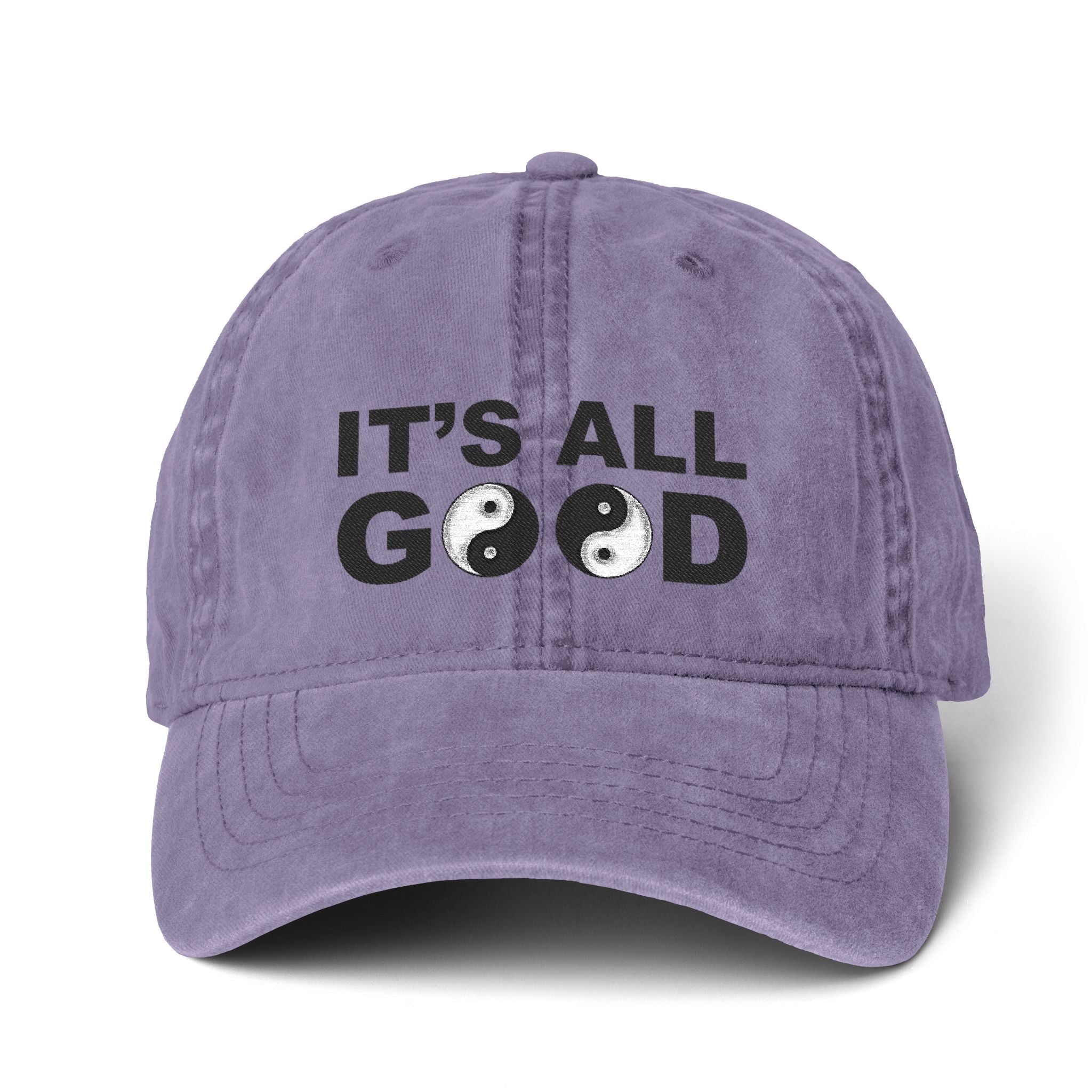 Limited Edition 'It's All Good' Yin Yang Cap | Embroidered Casual Hat