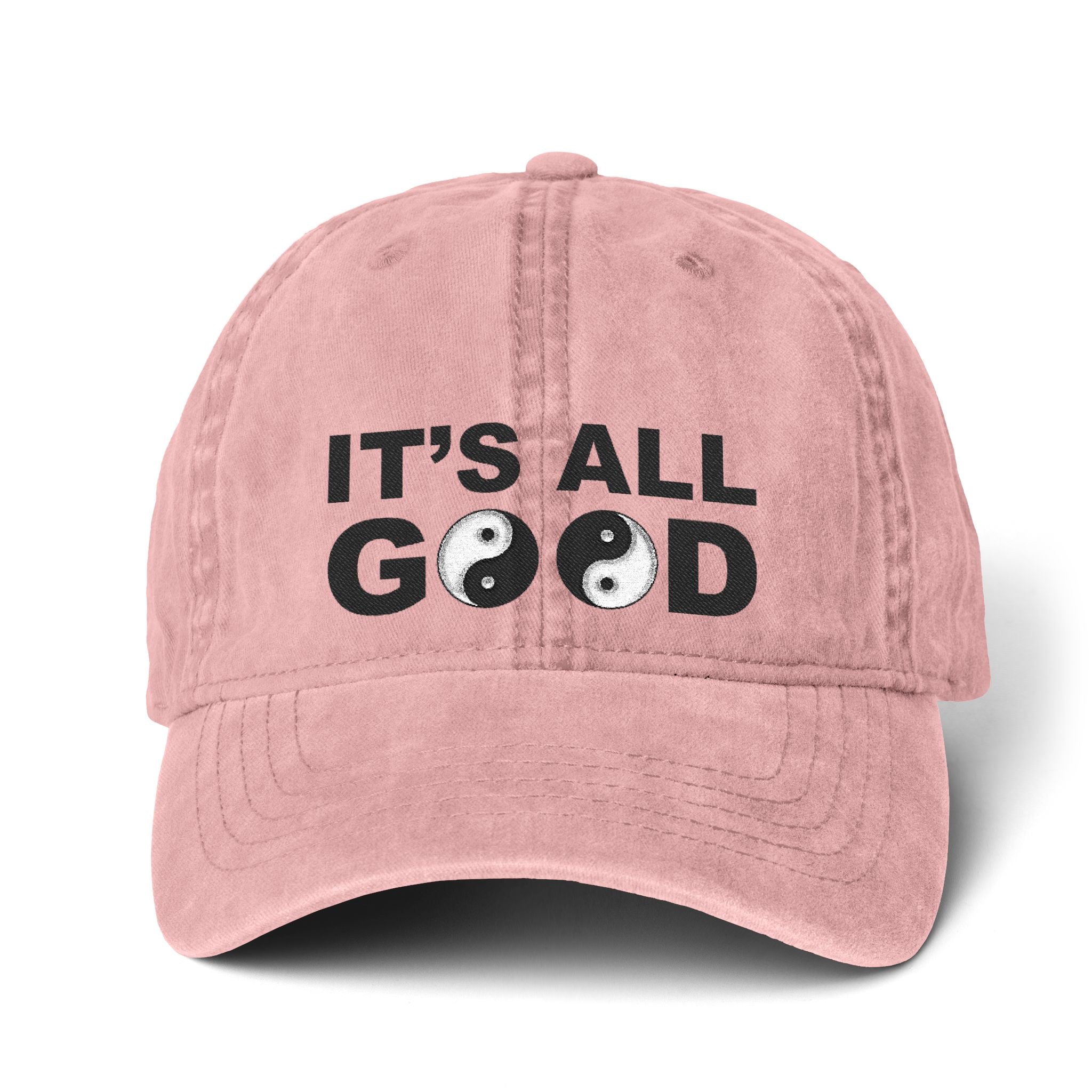 Limited Edition 'It's All Good' Yin Yang Cap | Embroidered Casual Hat