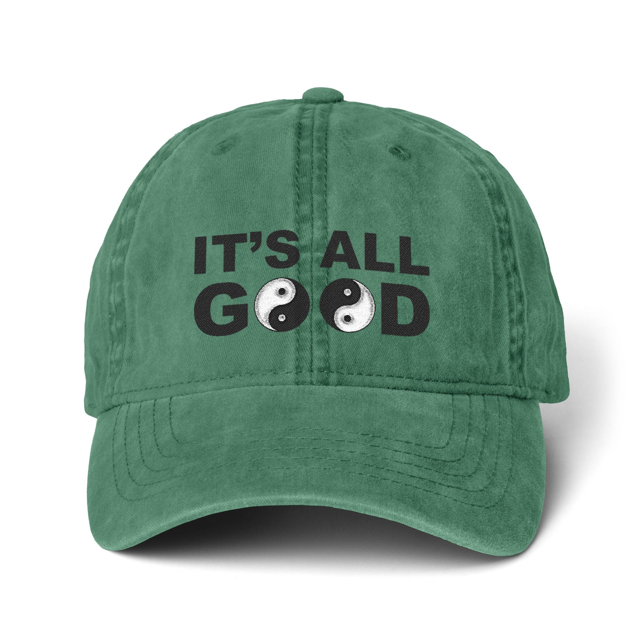 Limited Edition 'It's All Good' Yin Yang Cap | Embroidered Casual Hat