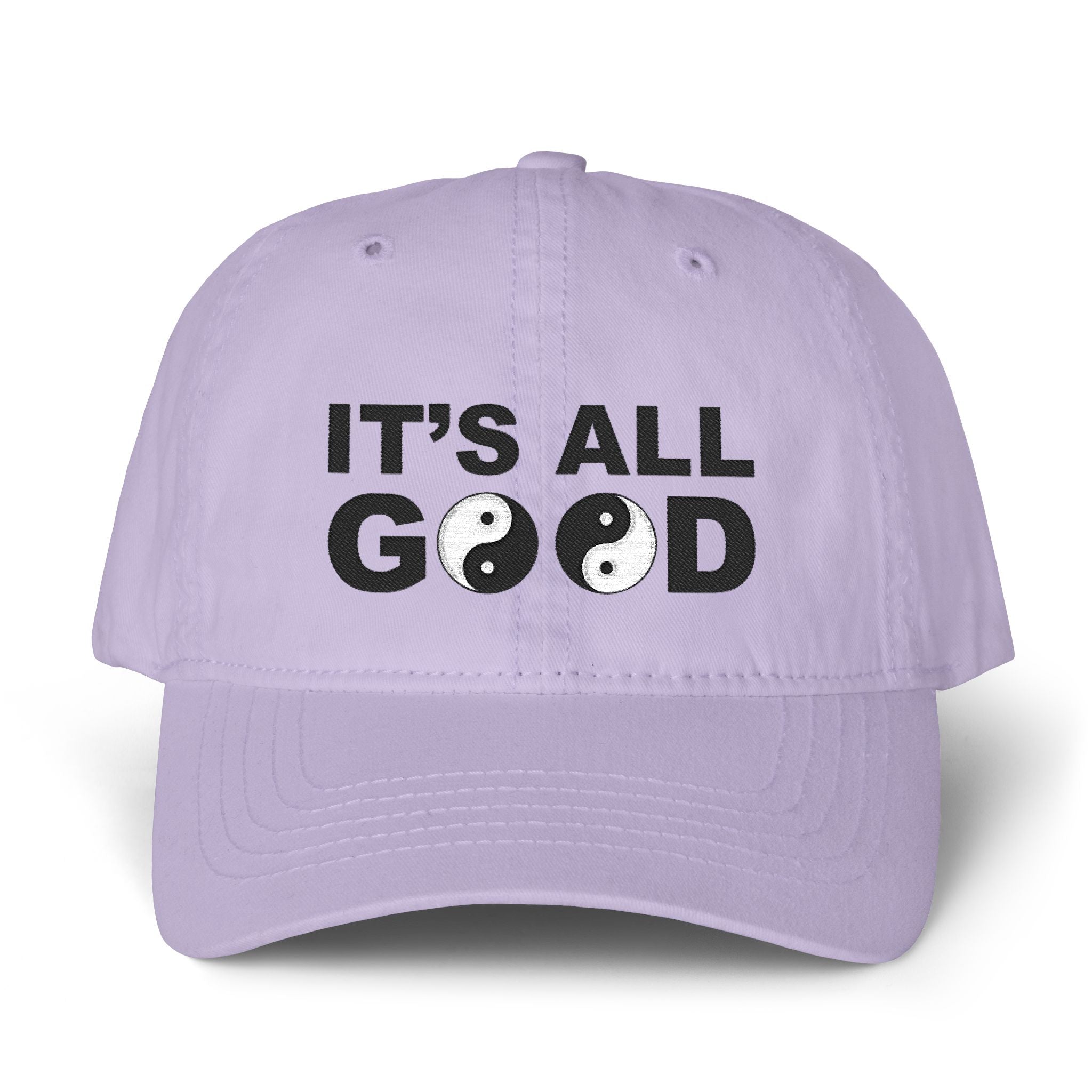 Limited Edition 'It's All Good' Yin Yang Cap | Embroidered Casual Hat