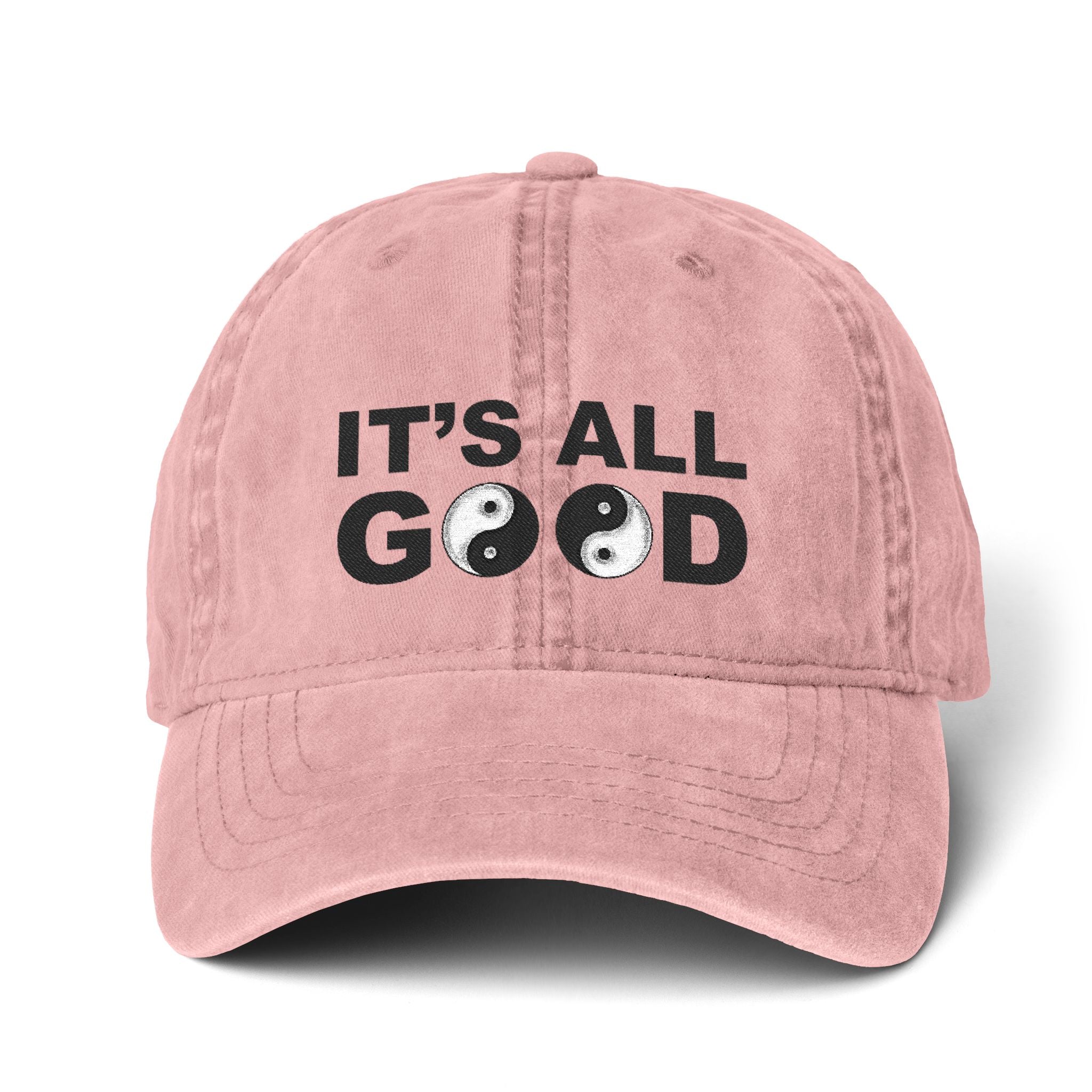 Limited Edition 'It's All Good' Yin Yang Cap | Embroidered Casual Hat
