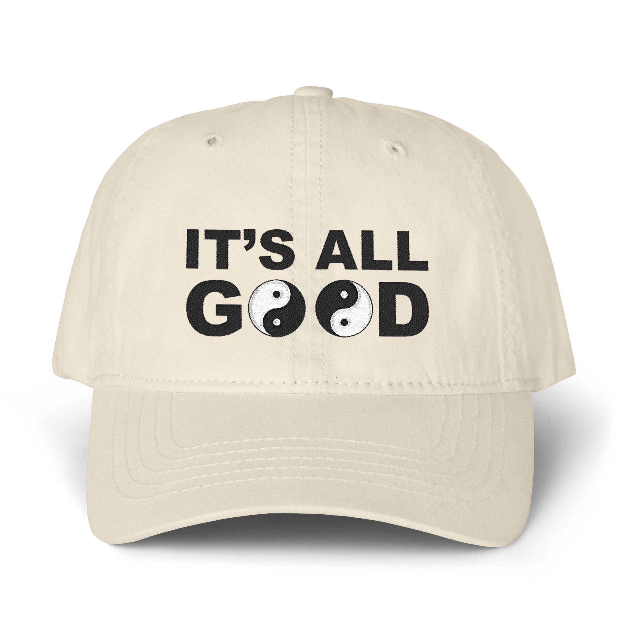 Limited Edition 'It's All Good' Yin Yang Cap | Embroidered Casual Hat