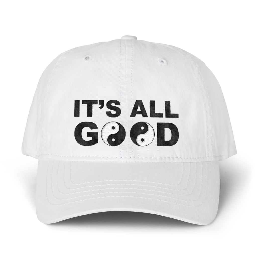 Limited Edition 'It's All Good' Yin Yang Cap | Embroidered Casual Hat