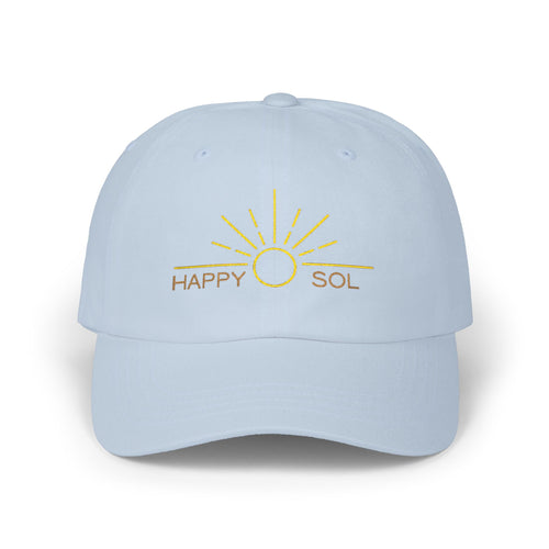 Happy Sol Baseball Cap | Embroidered Casual Hat