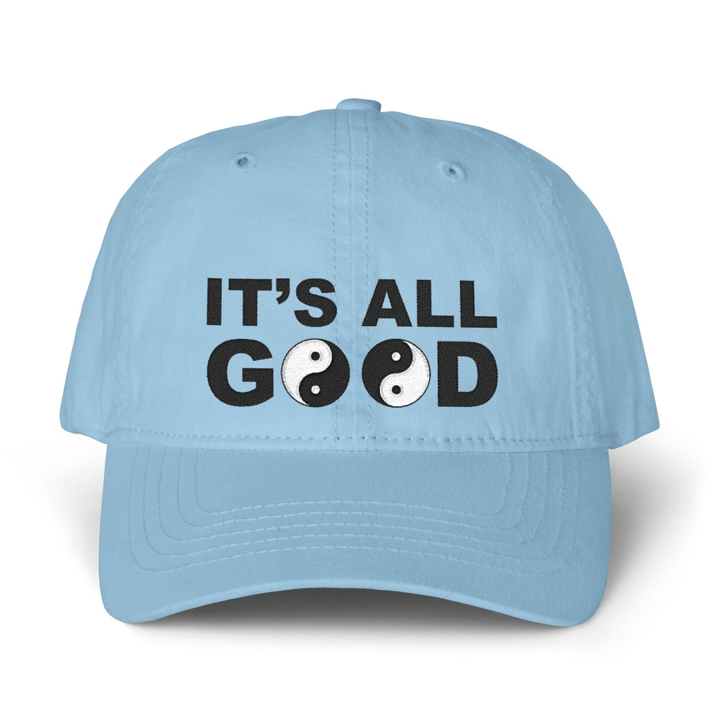 Limited Edition 'It's All Good' Yin Yang Cap | Embroidered Casual Hat