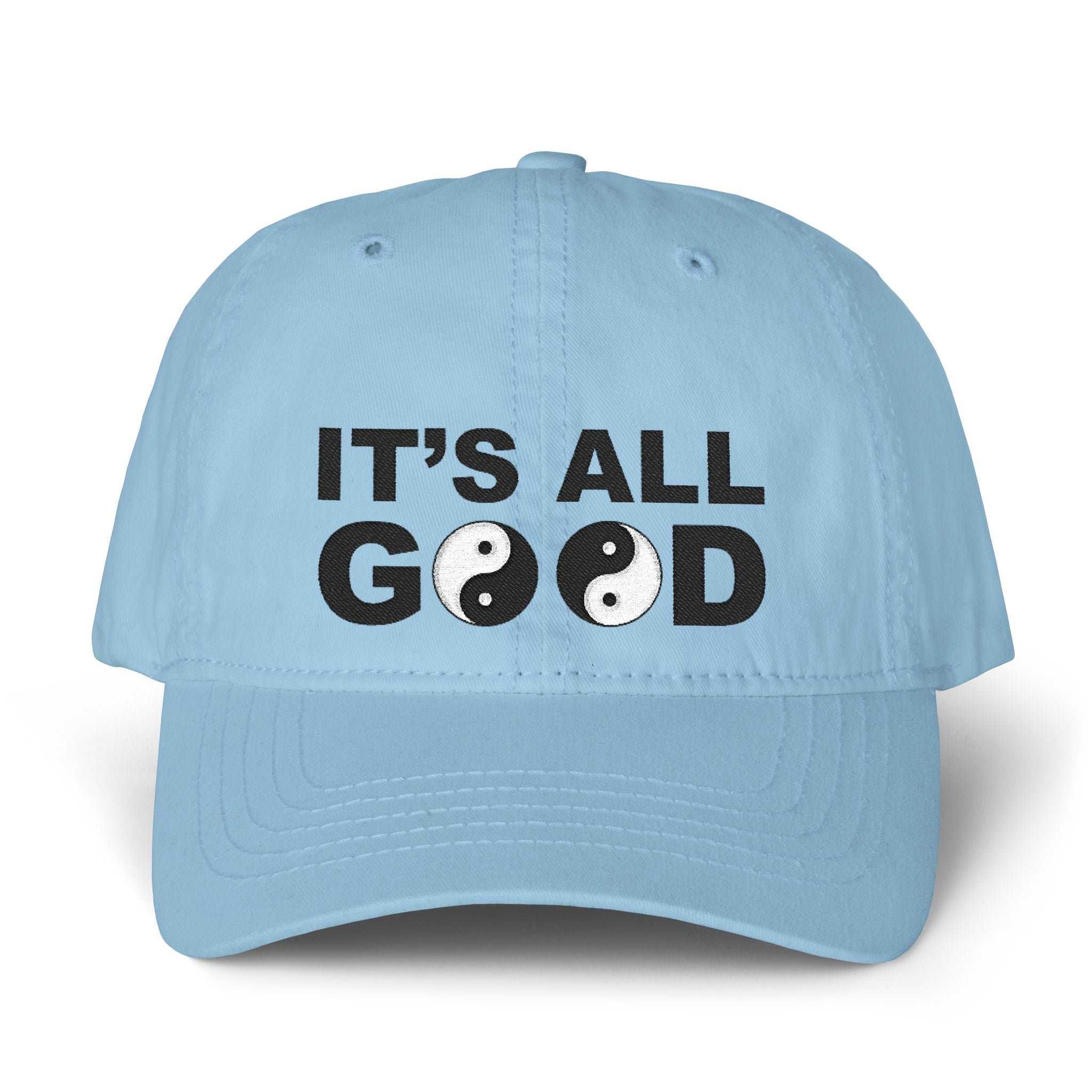 Limited Edition 'It's All Good' Yin Yang Cap | Embroidered Casual Hat