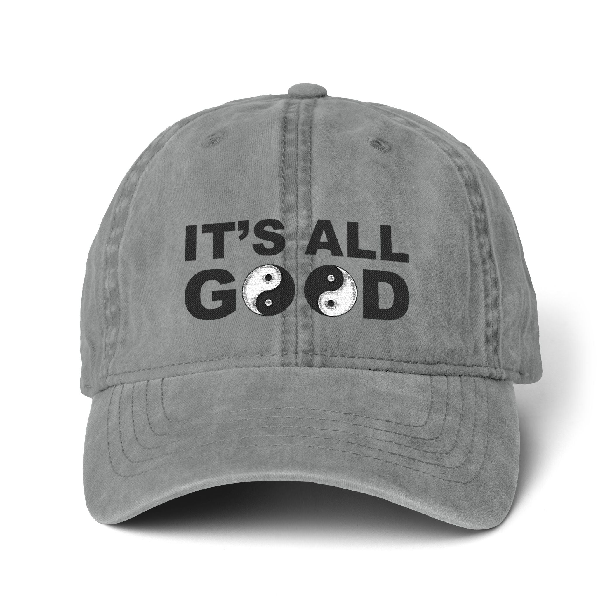 Limited Edition 'It's All Good' Yin Yang Cap | Embroidered Casual Hat