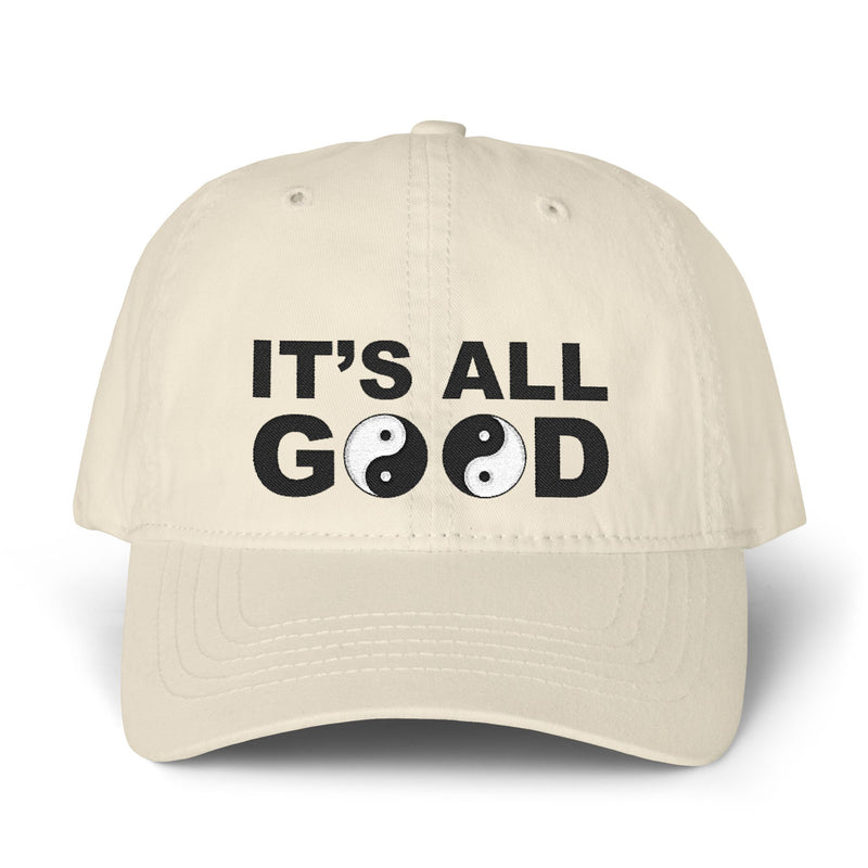 Limited Edition 'It's All Good' Yin Yang Cap | Embroidered Casual Hat