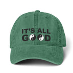 Limited Edition 'It's All Good' Yin Yang Cap | Embroidered Casual Hat