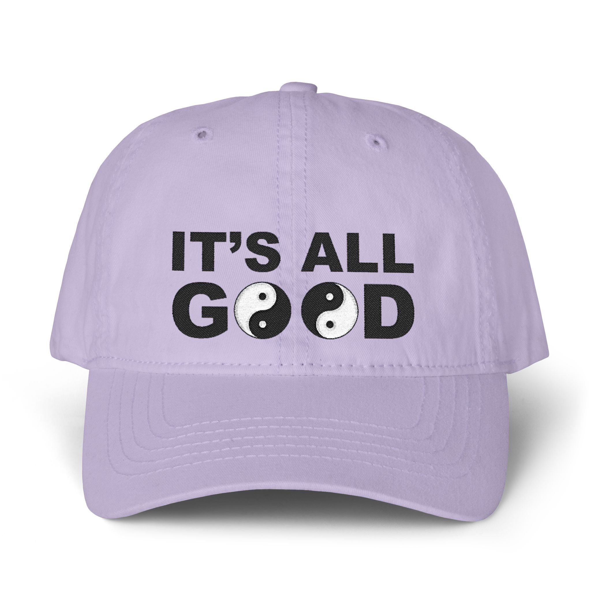 Limited Edition 'It's All Good' Yin Yang Cap | Embroidered Casual Hat