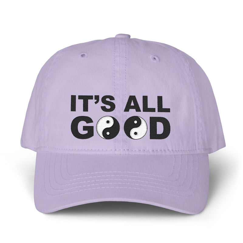 Limited Edition 'It's All Good' Yin Yang Cap | Embroidered Casual Hat