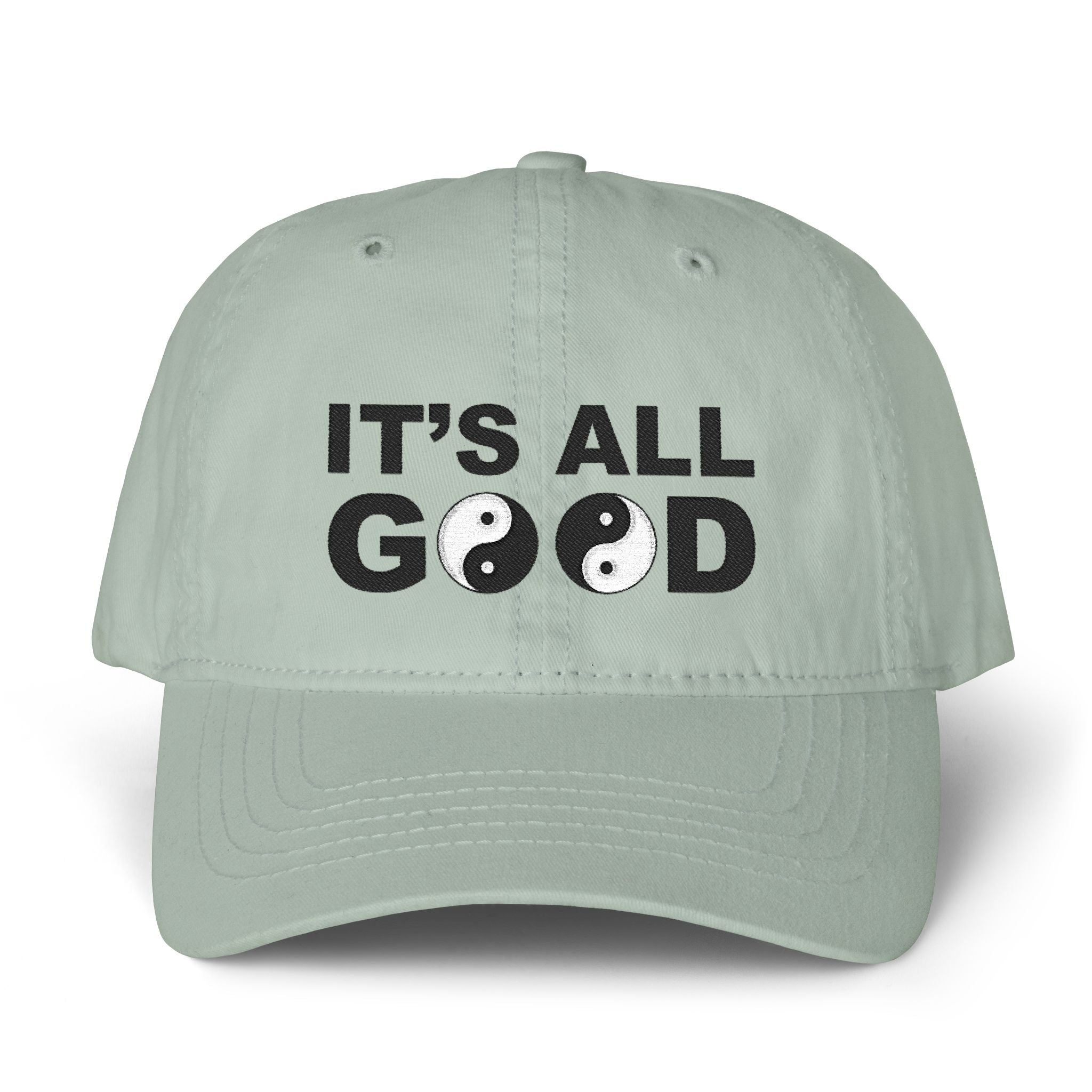 Limited Edition 'It's All Good' Yin Yang Cap | Embroidered Casual Hat