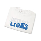 Retro Detroit Lions Football Sweatshirt | Soft, Lightweight Crewneck for Every Season