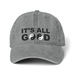 Limited Edition 'It's All Good' Yin Yang Cap | Embroidered Casual Hat