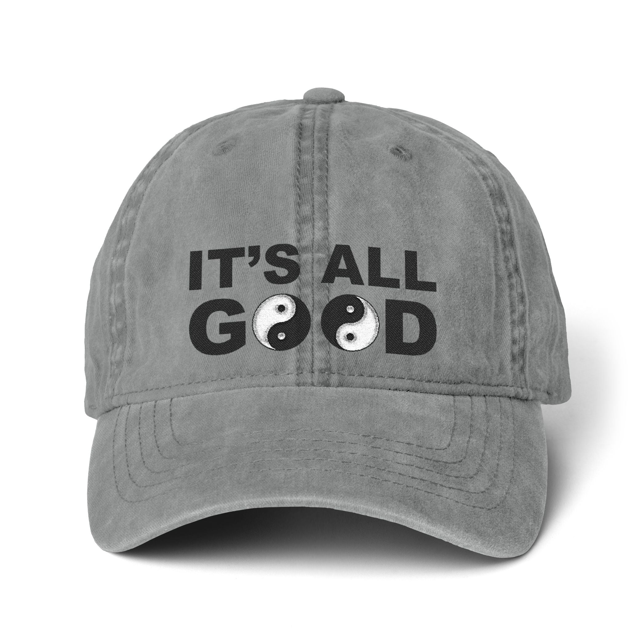 Limited Edition 'It's All Good' Yin Yang Cap | Embroidered Casual Hat
